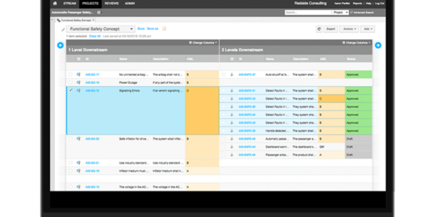 Jama Software screenshot